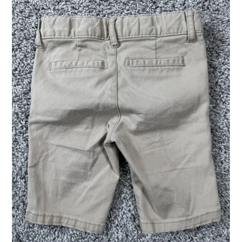 The Childrens Place Girls Uniform Shorts - Lot Of 2 - Navy Khaki 5 Slim Read
